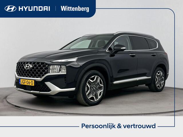 Hyundai SANTA FE 1.6 T-GDI HEV Premium Plus Sky 7p. | Panorama schuif/kanteldak | 7persoons | lederen bekleding | Navigatie, Apple Carplay Androidauto |