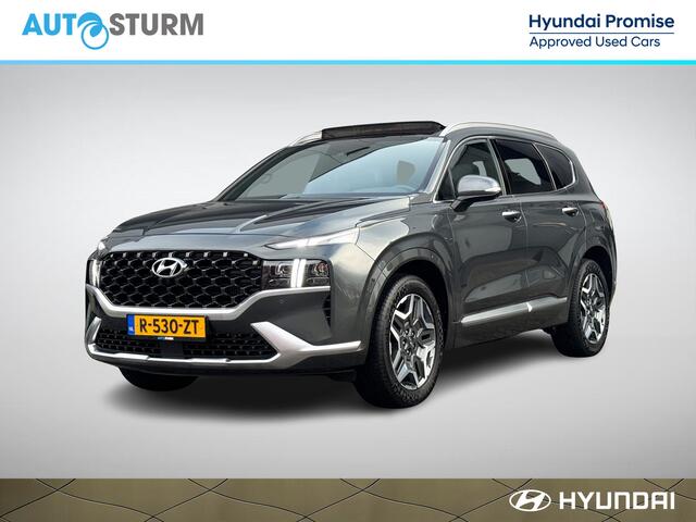 Hyundai SANTA FE 1.6 T-GDI HEV Premium Plus Sky 7p. NL-Auto, Meest Luxe Uitvoering!