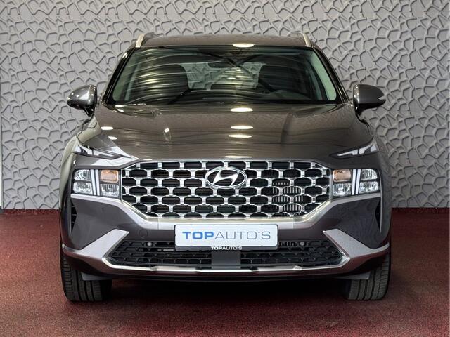 Hyundai SANTA FE 1.6 T-GDI PHEV PREMIUM 7P AWD LEER ELEK.KLEP CAMERA NAVI STOEL/STUUR VERW. PLUG IN HYBRID phev