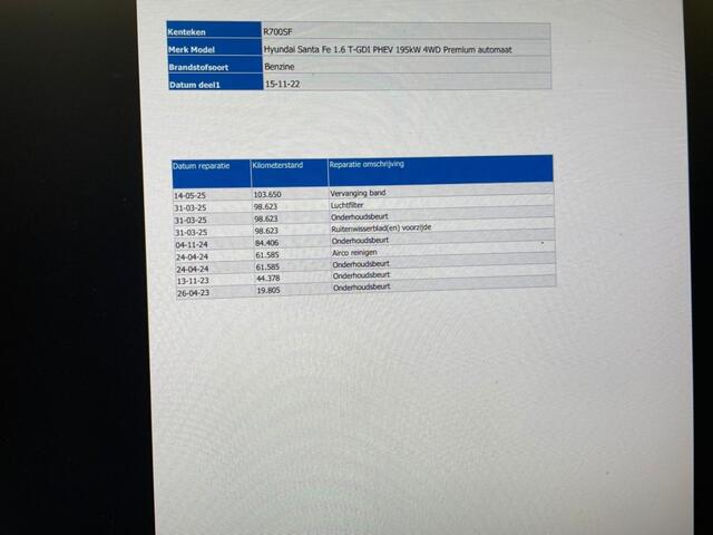 Hyundai SANTA FE 1.6 T-GDI PHEV Premium - Carplay, Navi, Leer, Camera, Stoelverw. Afn. Trekhaak