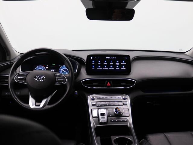 Hyundai SANTA FE 1.6 T-GDI PHEV Premium Sky 7p. 265PK Aut. SOH 100%, Pano-Schuifdak, 360gr. Camera, Dodehoekcamera's, Leder, Memory Stoel, Krell Audio, 19" LM Velgen, Stoelverwarming en Koeling
