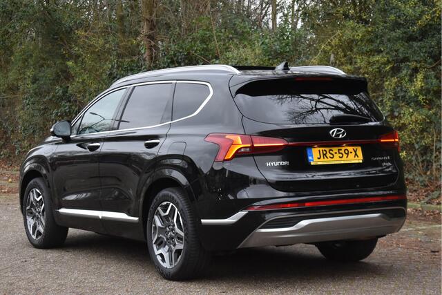 Hyundai SANTA FE 1.6 T-GDI PHEV Premium Plus Sky 265 pk | Zeer vol | Afn.trekhaak | Pano.dak | Keyless | HUD | Leder | Stoelventilatie | 360 gr.camera | Historie