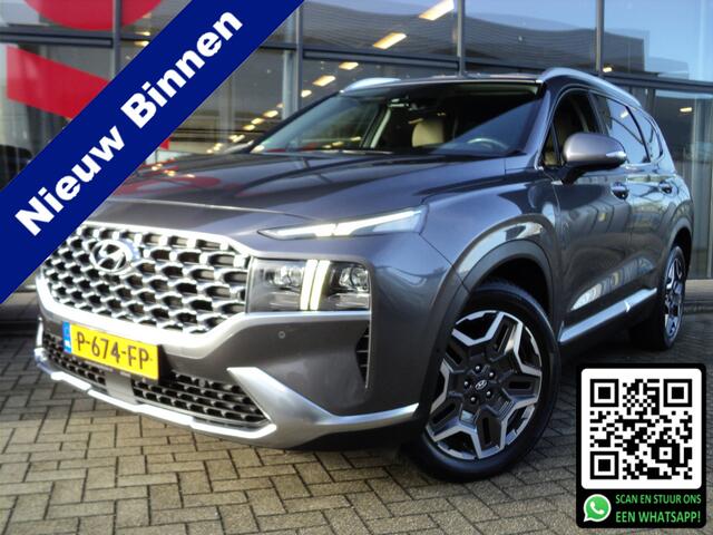 Hyundai SANTA FE 1.6 T-GDI PHEV Premium 4WD AUTOMAAT | 1E EIGENAAR | 265 PK | TREKHAAK | LEDER | NAVIGATIE |