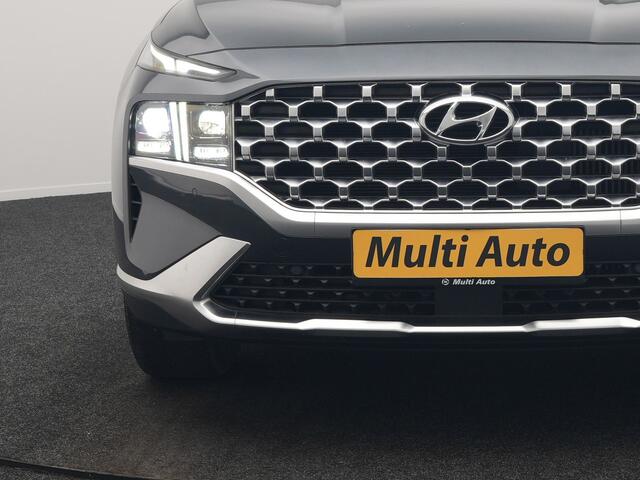 Hyundai SANTA FE 1.6 T-GDI Comfort Smart Sky Plug In Hybrid 266pk Dealer O.H. PHEV | Trekhaak Afn. | Panodak | Adaptive Cruise | Camera | Krell Audio | Lederen Sportstoelen Verwarmd | Apple Carplay | Keyless | Blis | Stuur Verwarmd | Navigatie | DAB |