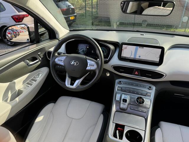 Hyundai SANTA FE 1.6 T-GDI PHEV 266PK PREMIUM LEDER/360CAMERA/NAVI/PANORAMADAK/STOELVENT.