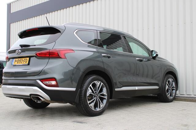 Hyundai SANTA FE 2.4 GDI Premium | Incl. 12 maanden garantie | 7. persoons | Apple carplay/Android auto | Cruise control | Schuif/kantel dak | 360° camera | Elektrisch verstelbare voorstoelen | Afneembare trekhaak |