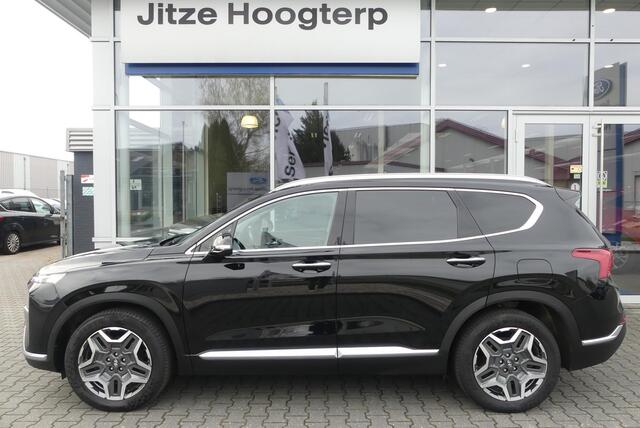 Hyundai SANTA FE 1.6 T-GDI PHEV Premium Plus Sky 7p. TREKHAAK AFNEEMBAAR (1.350KG), PANO, 360° CAMERA, HUD, MEMORY, WINTER PACK, ADAPT. CRUISE, CLIMA, NAVI, PDC V&A, APPLE CARPLAY/ANDROID AUTO, BLIS, KEYLESS, KRELL, ELEKT. ACHTERKLEP, ELEKT. PASSAGIERSSTOEL, STOELVENTILAT