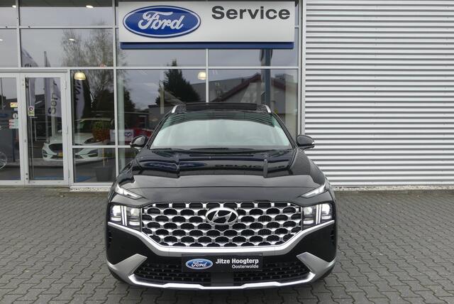 Hyundai SANTA FE 1.6 T-GDI PHEV Premium Plus Sky 7p. TREKHAAK AFNEEMBAAR (1.350KG), PANO, 360° CAMERA, HUD, MEMORY, WINTER PACK, ADAPT. CRUISE, CLIMA, NAVI, PDC V&A, APPLE CARPLAY/ANDROID AUTO, BLIS, KEYLESS, KRELL, ELEKT. ACHTERKLEP, ELEKT. PASSAGIERSSTOEL, STOELVENTILAT