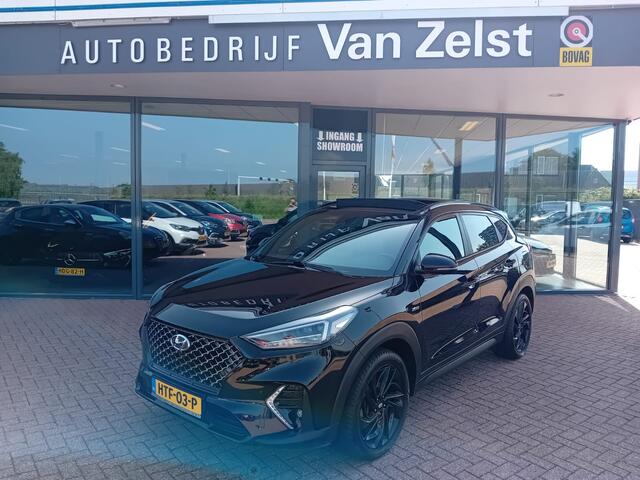 Hyundai TUCSON 1.6 T-GDI N-Line Automaat, Aico(automatisch), Panorama schuifdak, Carplay/Android auto, Cruise control adaptief, Dode hoek detector, Rijbaandetector, Elektronische achterklep, Keyless, Stuurwiel verwarmd, Stoelverwarming, etc,etc, Zeer mooie auto, Dealer 
