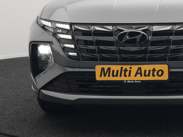 Hyundai TUCSON 1.6 T-GDI N Line Sky 4WD Plug In Hybrid 265pk PHEV | Panodak | Alcantara Sportstoelen Memory | Adaptive Cruise | Camera | Keyless | Krell Premium Sound | Apple Carplay | 19"L.M | Stuurverwarming |