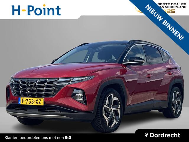 Hyundai TUCSON 1.6 T-GDI 265Pk PHEV Premium 4WD | Trekhaak | Lederen bekleding | Contrasterende dakkleur | Allseason banden | 360o graden camera |