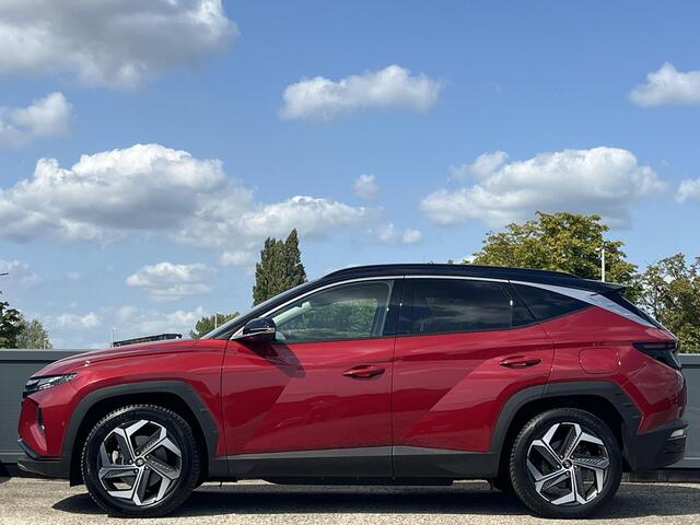 Hyundai TUCSON 1.6 T-GDI 265Pk PHEV Premium 4WD | Trekhaak | Lederen bekleding | Contrasterende dakkleur | Allseason banden | 360o graden camera |