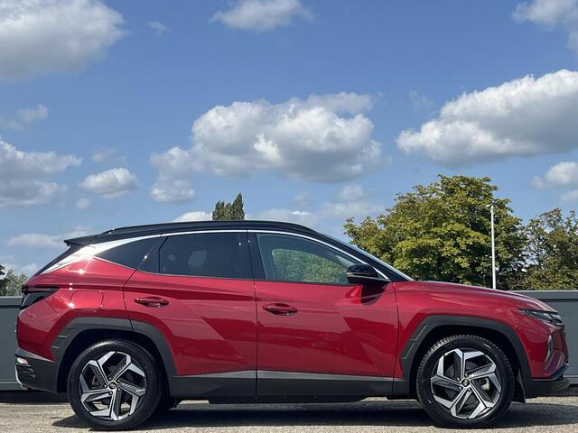 Hyundai TUCSON 1.6 T-GDI 265Pk PHEV Premium 4WD | Trekhaak | Lederen bekleding | Contrasterende dakkleur | Allseason banden | 360o graden camera |