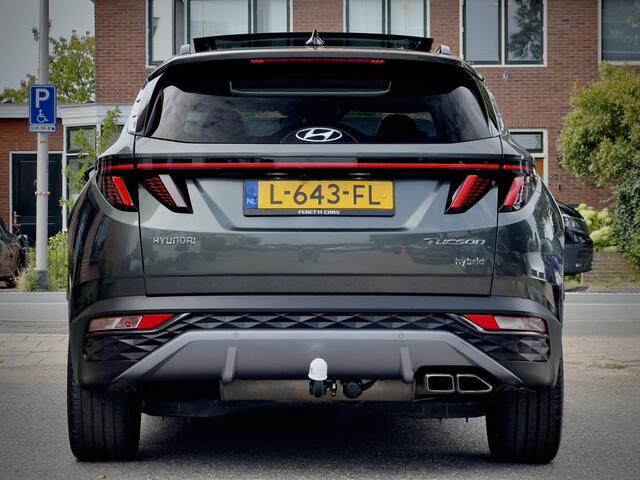 Hyundai TUCSON 1.6 T-GDI AUT6 HEV PREMIUM SKY 180PK PANODAK LEDER NAVI CAMERA APPLE-CARPLAY LED LMV PDC