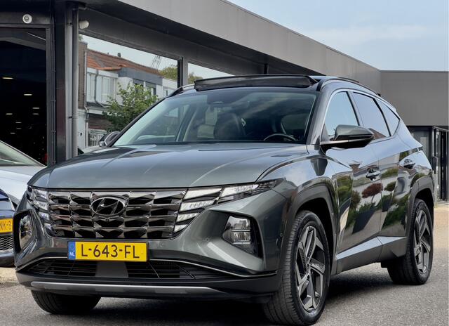 Hyundai TUCSON 1.6 T-GDI AUT6 HEV PREMIUM SKY 180PK PANODAK LEDER NAVI CAMERA APPLE-CARPLAY LED LMV PDC