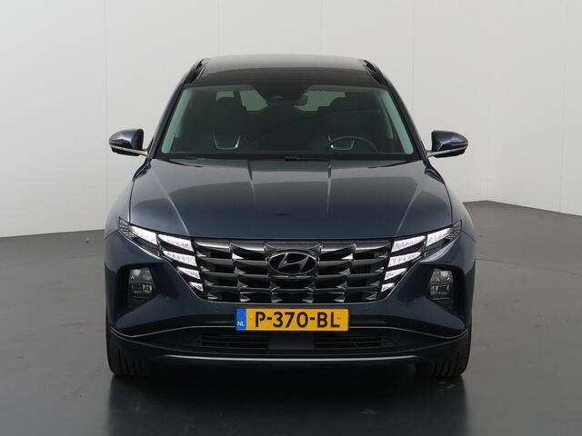 Hyundai TUCSON 1.6 T-GDI HEV Premium Sky | Trekhaak | Panoramadak | Climate Control | Stoelverkoeling en Verwarming | Cruise Control Adaptief | Navigatie | Krell Sound |