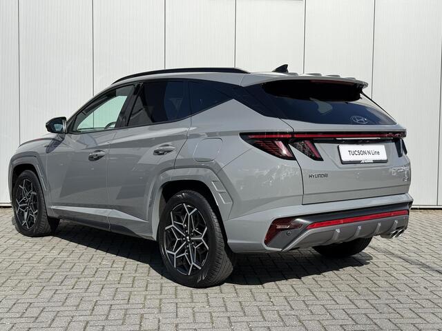 Hyundai TUCSON 1.6 T-GDI PHEV N Line Sky 4WD / Elektr. verstelbare voorstoelen / 19' LM met All Season banden / Open dak / Stoelverwarming en ventilatie / 360 camera / Dealer onderhouden /