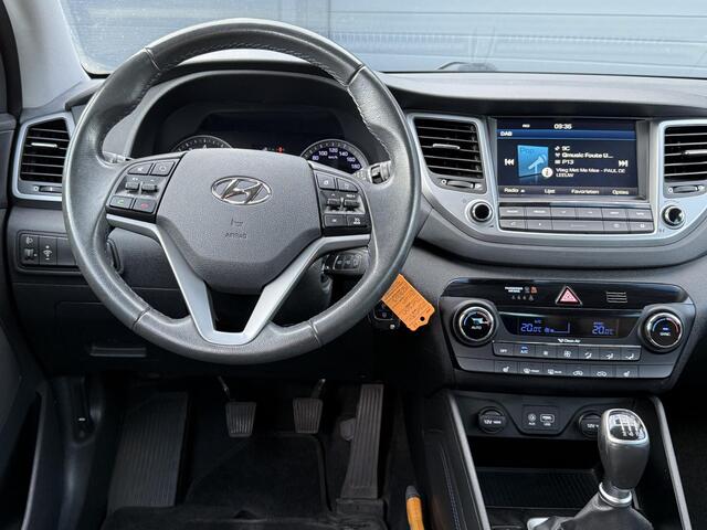 Hyundai TUCSON 1.6 GDi Comfort 2e Eigenaar,Camera,Navi,Clima,Cruise,Stoelverwarming,N.A.P,6 Bak,Pdc V+A,Lm velgen,132pk,Apk tot 02-2026