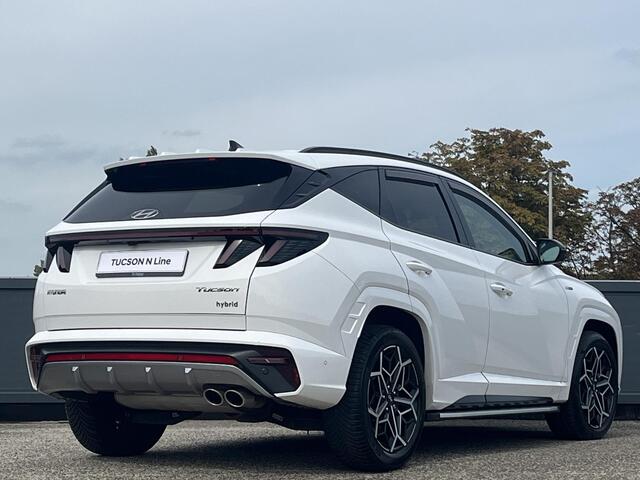 Hyundai TUCSON 1.6 T-GDI HEV 230PK Automaat N Line | Alcantara bekleding | Sidesteps | Blind spot view monitor | Stoelen met memory functie | 360o Camera |