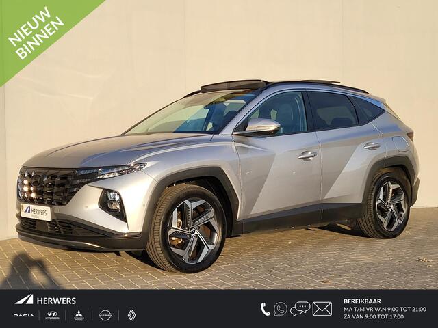 Hyundai TUCSON 1.6 T-GDI PHEV Premium Sky 4WD Automaat / Dealer onderhouden / Trekgewicht 1.350 kg / Panoramadak / 360° camera / Krell Audio / Stuur,- achterbank,- en voorstoelverwarming / Geventileerde voorstoelen / Android Auto / Apple Carplay