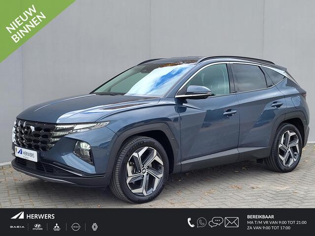 Hyundai TUCSON 1.6 T-GDI PHEV Premium 4WD Automaat / Dealer onderhouden / 1.350 kg trekgewicht / Navigatie / Krell Audio / Apple Carplay / Android Auto / Stoel-, stuur- en achterbankverwarming / Stoelventilatie /