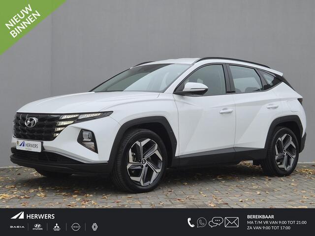 Hyundai TUCSON 1.6 T-GDI PHEV Plug-in Comfort 4WD Automaat / Trekgewicht 1350 kg / Apple Carplay Android Auto / Achteruitrijcamera / Navigatie / Adaptief CC / Stoelverwarming / Climate control / Parkeersensoren achter /
