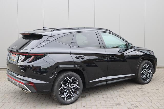 Hyundai TUCSON 1.6 T-GDI 230PK HEV N Line Sky Open-dak/Stoelverwarming-koeling/360-camera/Adaptive-cruise