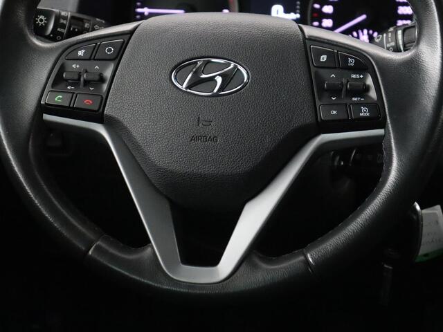 Hyundai TUCSON 1.6 GDi Comfort | Trekhaak | Camera | Achterbankverwarming | Navigatie | Stoelverwarming | Climate control | Parkeerhulp | Cruise control | DAB | Regensensor