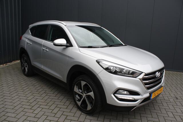 Hyundai TUCSON 1.6 T-GDi 177PK Premium - LEDER - NAVIGATIE - CAMERA - TREKHAAK - PDC
