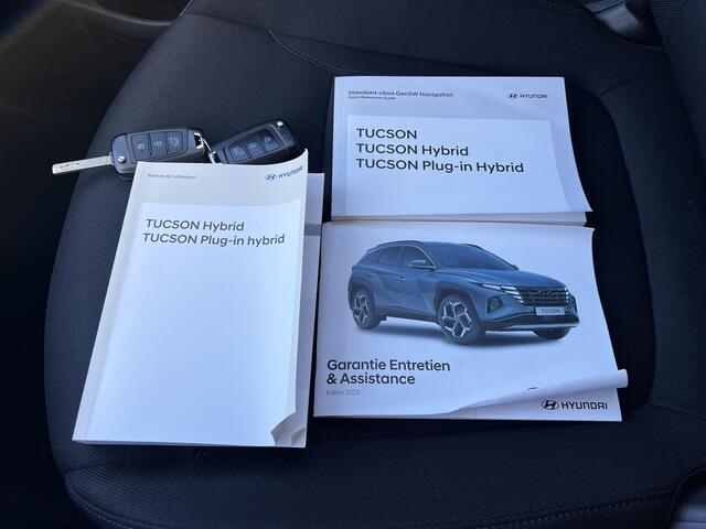 Hyundai TUCSON 1.6 T-GDI HEV i-Motion Automaat / Fabrieksgarantie tot 02-2028 **/ Dealer onderhouden / 1.650kg trekgewicht / Navigatie / Achteruitrijcamera / Apple Carplay Android / 17" LM wielen /