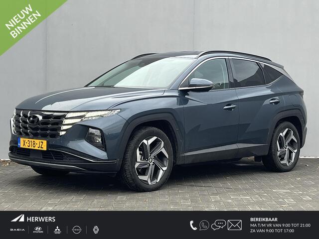 Hyundai TUCSON 1.6 T-GDI PHEV Comfort Smart 4WD / Vaste Trekhaak 13-polig (Trekgewicht 1.350kg) / Achteruitrijcamera / Stuur- en Stoelverwarming / Climate Control / Adaptieve Cruise Control / Apple Carplay & Android Auto / Keyless Entry & Start / Navigatie full map / E