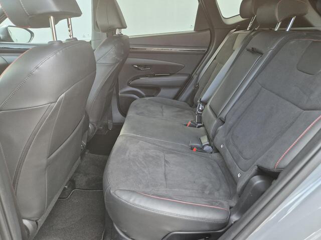 Hyundai TUCSON 1.6 T-GDI HEV N Line Edition Automaat / Fabrieksgarantie tot 02-2029 / Dealer onderhouden / Trekgewicht 1650 kg / Stoelverwarming / Achteruitrijcamera / cruise control adaptief / Climate control/ Keyless Entry/Start /