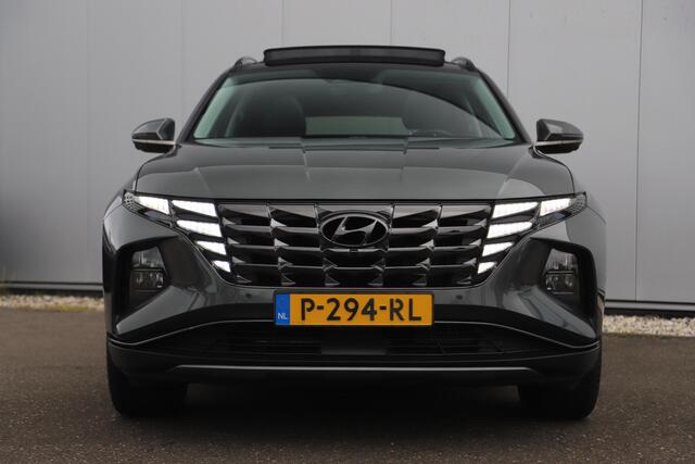Hyundai TUCSON 1.6 T-GDI HEV Premium Sky Automaat Panoramadak Leder Stoelverkoeling verwarming Navigatie Achteruitrijcamera Carplay Android