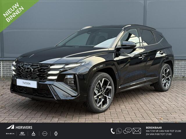 Hyundai TUCSON 1.6 T-GDI PHEV N Line / 4000 Voordeel / Navigatie / 360 Camera / Memory Seat / Stoelverkoeling / Stoelverwarming Voor + Achter / Stuurverwarming / KRELL Audio /