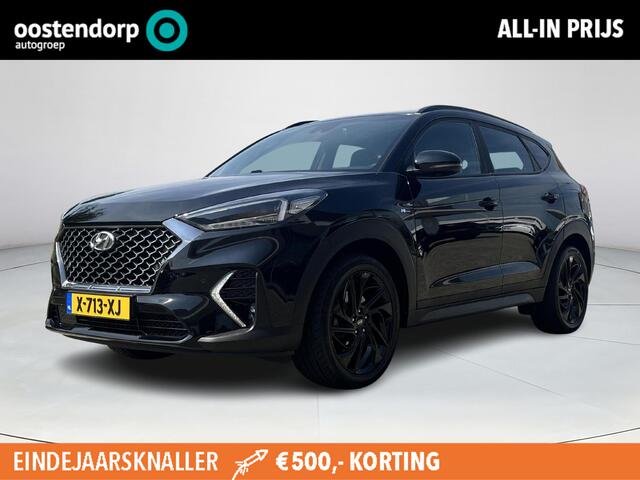 Hyundai TUCSON 1.6 T-GDI 4WD N-Line | Climate Control | Stoelverwarming | Achteruitrijcamera | Cruise Control | Applecarplay en Android Auto | Navigatie |
