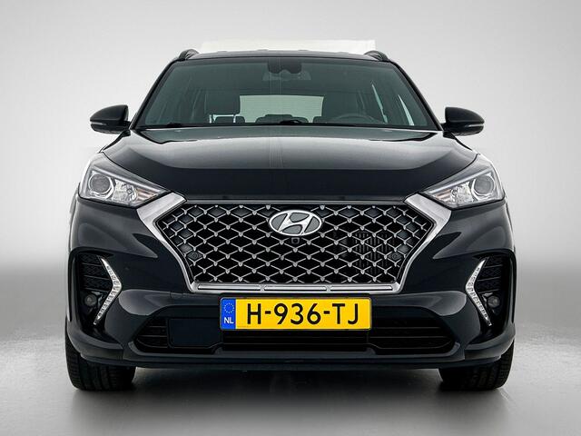 Hyundai TUCSON 1.6 CRDi 136PK mild-hybride N-Line / Trekhaak / Navigatie / Camera / 1/2Leder / Airco-ecc./ Stoelverwarming / Apk - nieuw