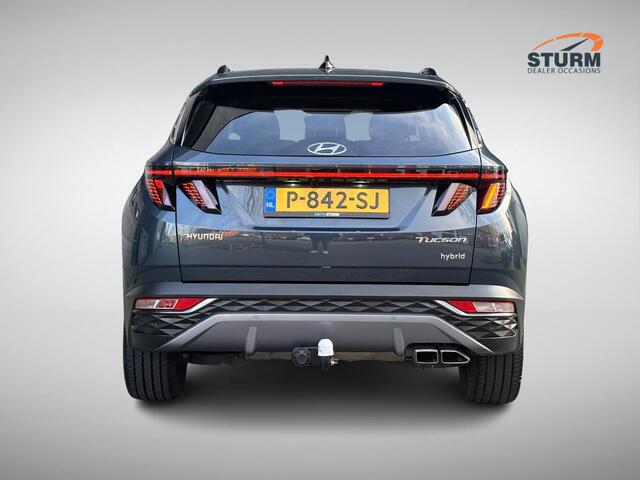 Hyundai TUCSON 1.6 T-GDI HEV Premium Sky NL-Auto, Trekhaak + Meest Luxe Uitvoering!