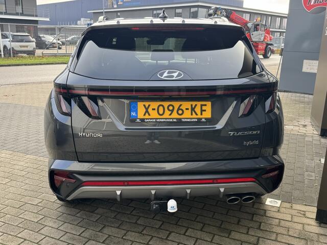 Hyundai TUCSON 1.6 T-GDI HEV N Line | Trekhaak 1650kg! | 1e eigenaar | Elek. ko