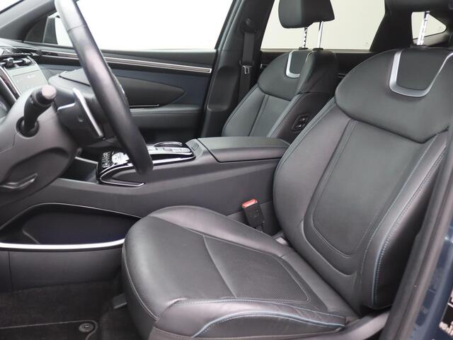 Hyundai TUCSON 1.6 T-GDI PHEV Premium 4WD 265PK SOH 100%, Trekhaak, 360gr. Camera, 19" LM Velgen, Dodehoekcamera's, Memorystoel, Navi, Keyless, Stoel-Stuurverwarming