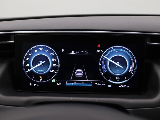 Hyundai TUCSON 1.6 T-GDI PHEV Premium 4WD 265PK SOH 100%, Trekhaak, 360gr. Camera, 19" LM Velgen, Dodehoekcamera's, Memorystoel, Navi, Keyless, Stoel-Stuurverwarming