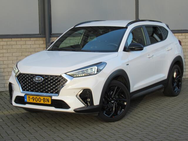 Hyundai TUCSON 1.6 T-GDI 177 PK 4WD N-Line 2e eigen | dealer onderh | full option ! | tr.haak