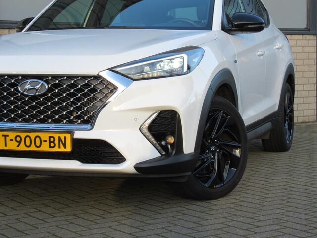 Hyundai TUCSON 1.6 T-GDI 177 PK 4WD N-Line 2e eigen | dealer onderh | full option ! | tr.haak