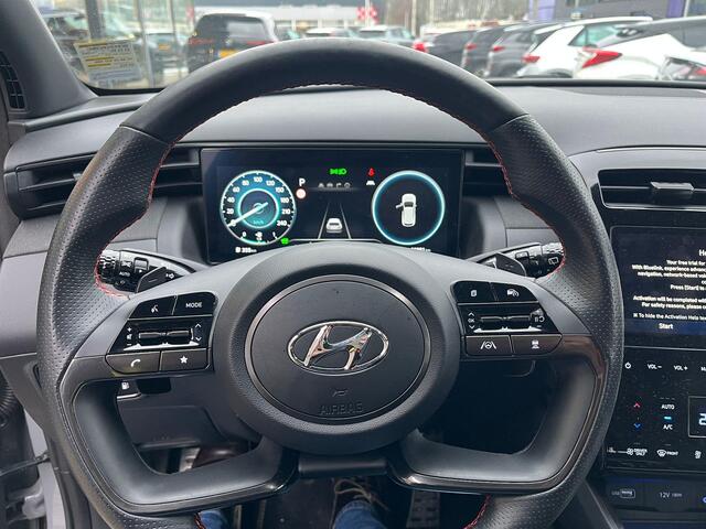 Hyundai TUCSON 1.6 T-GDI PHEV N Line Sky 4WD | Panoramadak | Dealer onderhouden | Stoelverwarming/koeling | Achteruitrijcamera | Adaptive cruise control | KRELL Audio