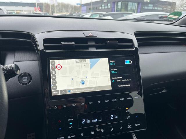 Hyundai TUCSON 1.6 T-GDI PHEV N Line Sky 4WD | Panoramadak | Dealer onderhouden | Stoelverwarming/koeling | Achteruitrijcamera | Adaptive cruise control | KRELL Audio