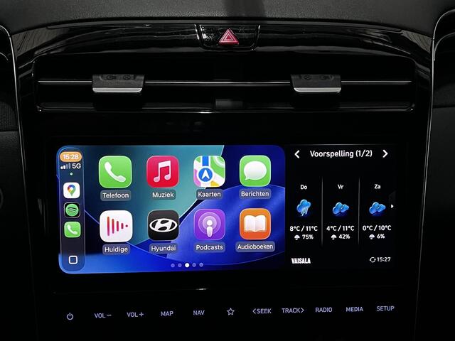 Hyundai TUCSON 1.6 T-GDI PHEV N Line 4WD Automaat / Fabrieksgarantie tot 12-2026 / Dealer Onderhouden / 360 Camera / Dodehoek / Apple Carplay & Android Auto / Cruise control adaptief met Stop&Go / Stoel & Stuur verwarming / Stoelventilatie / Elektr. Stoelen / Elektr. Ac