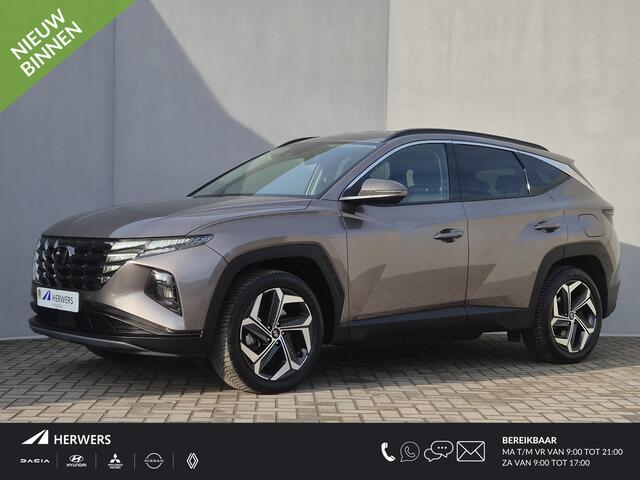 Hyundai TUCSON 1.6 T-GDI PHEV Comfort 4WD Automaat / Dealer onderhouden / Fabrieksgarantie tot 09-2027 / All Season banden / EAER bereik 62 km bereik stad 74 km / Trekgewicht 1350 kg / Stuur- & Stoel verwarming / Adaptief cruise control /