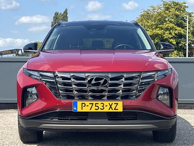 Hyundai TUCSON 1.6 T-GDI 265Pk PHEV Premium 4WD | Trekhaak | Lederen bekleding | Contrasterende dakkleur | Allseason banden | 360o graden camera |