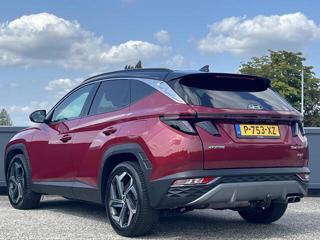 Hyundai TUCSON 1.6 T-GDI 265Pk PHEV Premium 4WD | Trekhaak | Lederen bekleding | Contrasterende dakkleur | Allseason banden | 360o graden camera |
