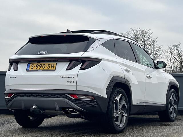 Hyundai TUCSON 1.6 T-GDI HEV 230pk Premium Sky | SCHUIFKANTELDAK | LEDEREN BEKLEDING | STOELVENTILATIE & VERWARMING | BLIND SPOT CAMERA | NED. AUTO |