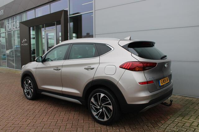 Hyundai TUCSON 1.6 T-GDI 177pk Premium Automaat Leer Airco Navi Camera Trekhaak VOL!!!! dealer onderhouden